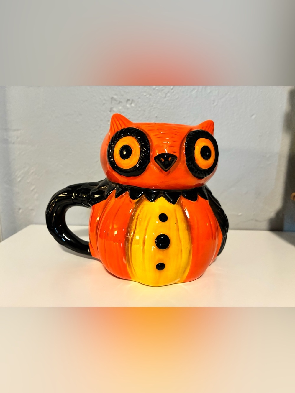Johanna Parker Halloween Owl Coffee Mug